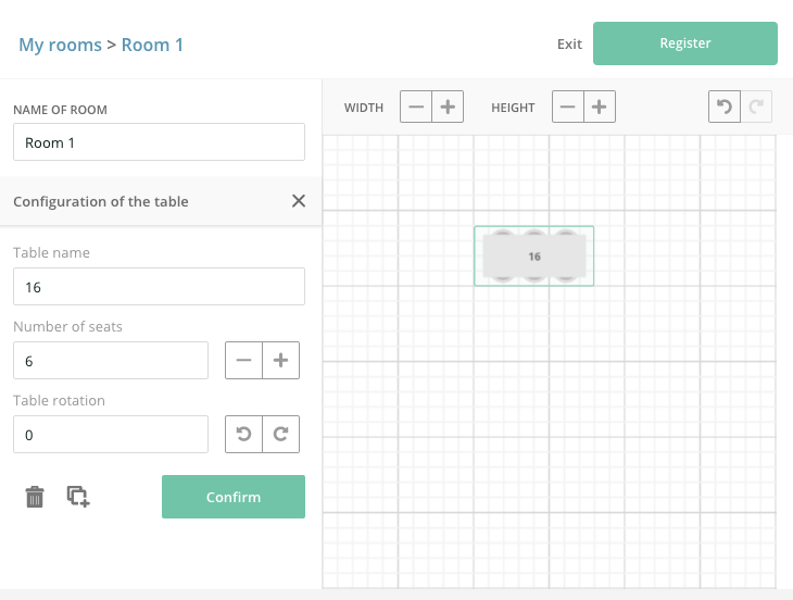 How Do I Add A Table To My Room Zenchef